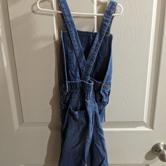 Stem  adorable soft Jean overalls - Picture 2 of 3